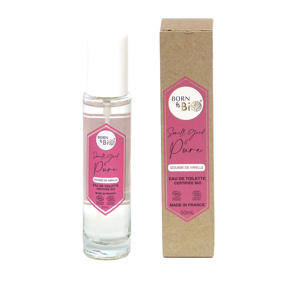 Eau de toilette natural spray, product package front