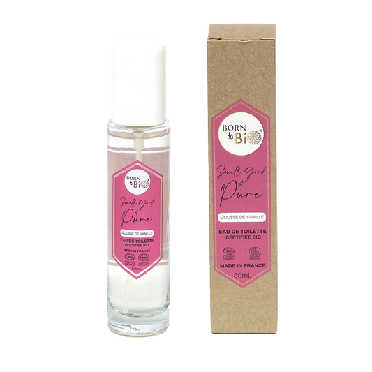 Eau de toilette natural spray, product package front